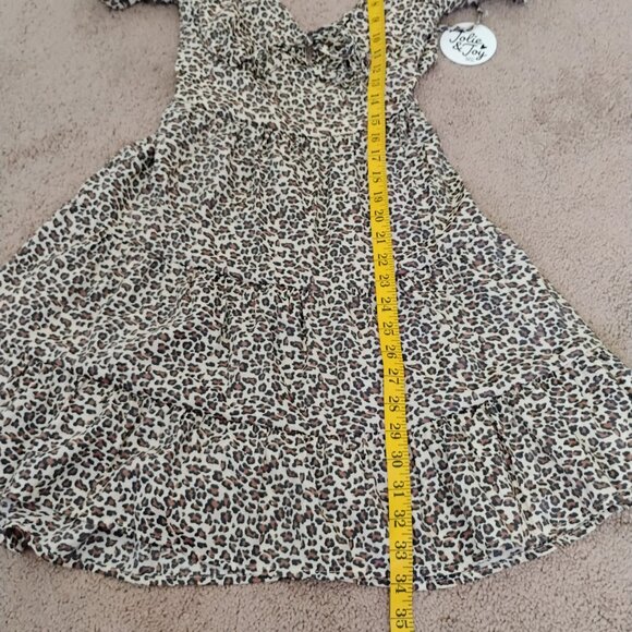 Woman's Jolie & Joy Dress Leopard Print Size M - Picture 9 of 9